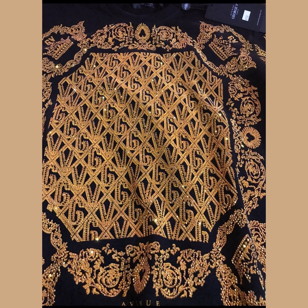 N🚫T FOR SALE “NWT MENS GEORGE V PARIS SWEATER” SIZE: SMALL - Picture 2 of 8